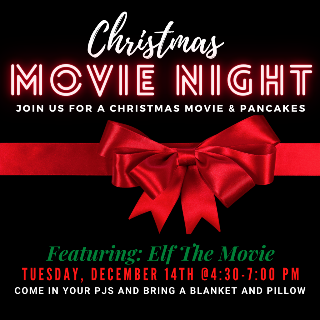 Christmas movie invitation