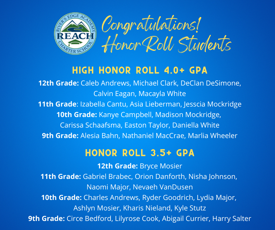 list of honor roll students
